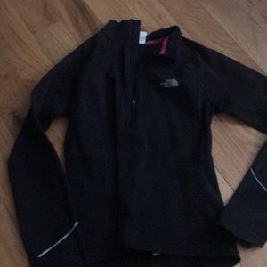 The North face half zip